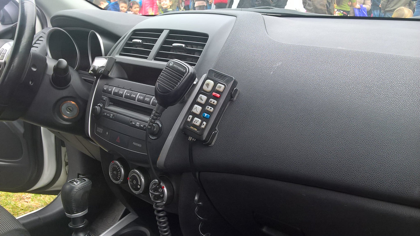 Haztec Sireen Mikrofoni ja 2 x vilkuri väljundiga 12V