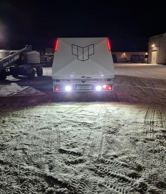 LEDSON LED Raptor 15 RF – darbo ir atbulinės eigos žibintas