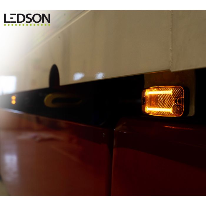 LEDSON Fiber Optic LED külgmärgutuli / positsioonituli 12–24V