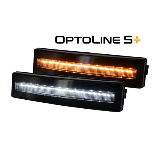 LEDSON S Optoline Pluošto optika Scania R, S ir NextGen – balta / oranžinė
