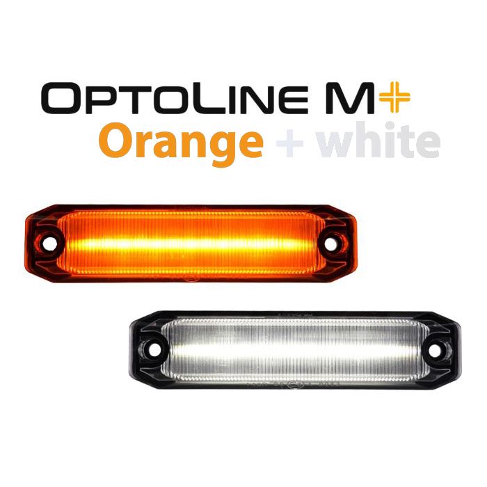 LEDSON Optoline M kaksivärinen mittavalo – valkoinen / oranssi