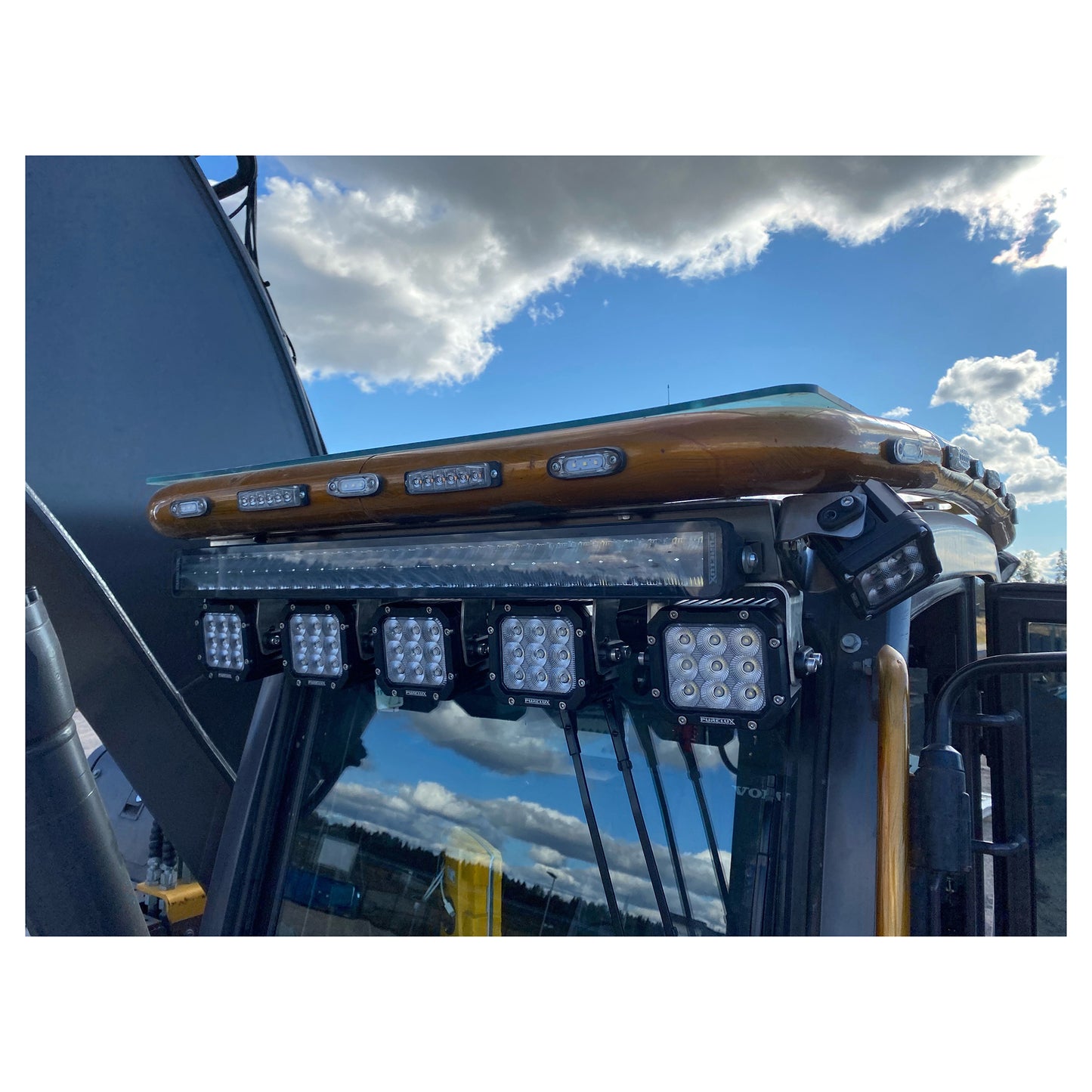 Purelux Square 90 HD, 90W / Bred