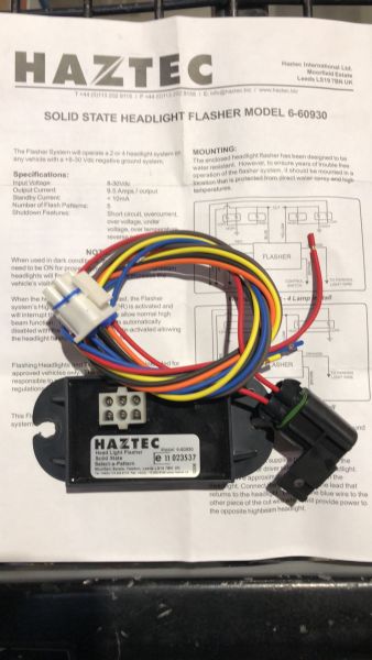 Haztec WIG-WAG relee esitulede vilkuma panemiseks