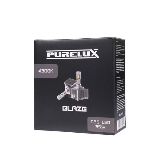 Purelux Blaze LED D3S-lampor 2 st