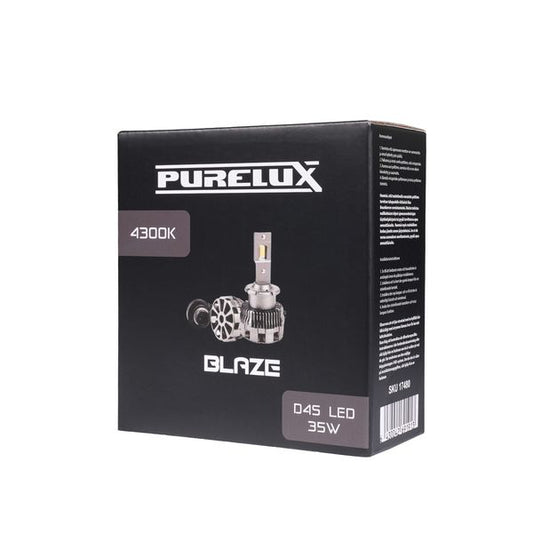 Purelux Blaze LED D4S-lampor 2 st