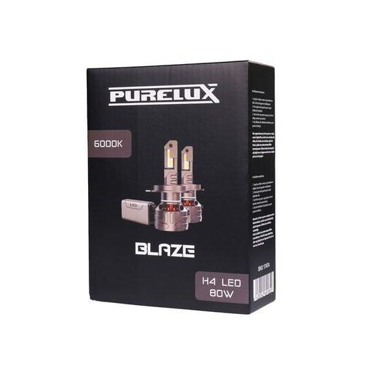 Purelux Blaze LED H4-lampor 2 st