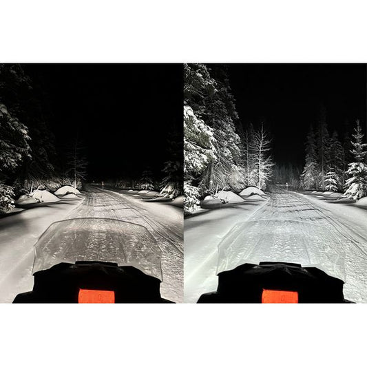 Purelux SM250 ATV / Mootorsaani papildomas žibintas - 39W / 25 cm