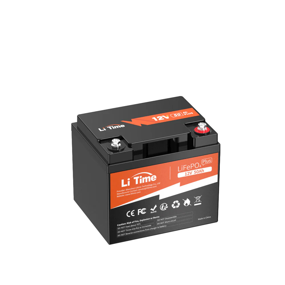 LiTime 12V 50Ah LiFePO₄ aku