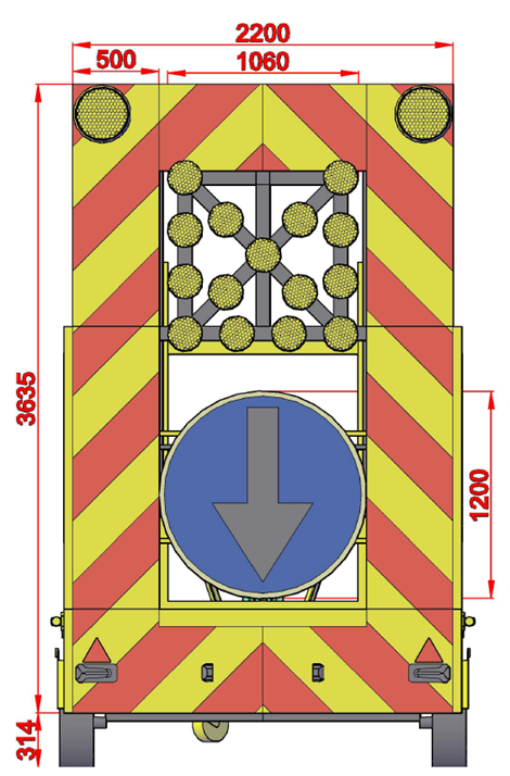 U26C / Haagis kaheteljeline / Suunav nool / Akuga / Laadijaga/ <750KG