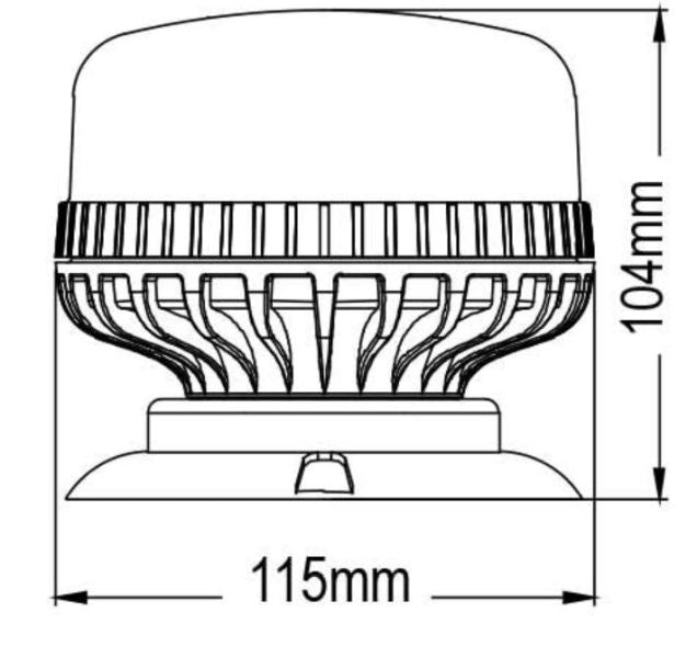 247Lighting blykste su magnetiniu tvirtinimu