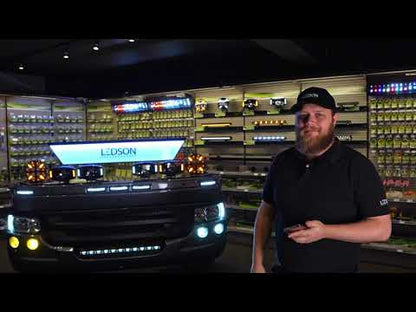 LEDSON S Optoline Fiberoptic Scania R, S ja NextGen – valge / oranž
