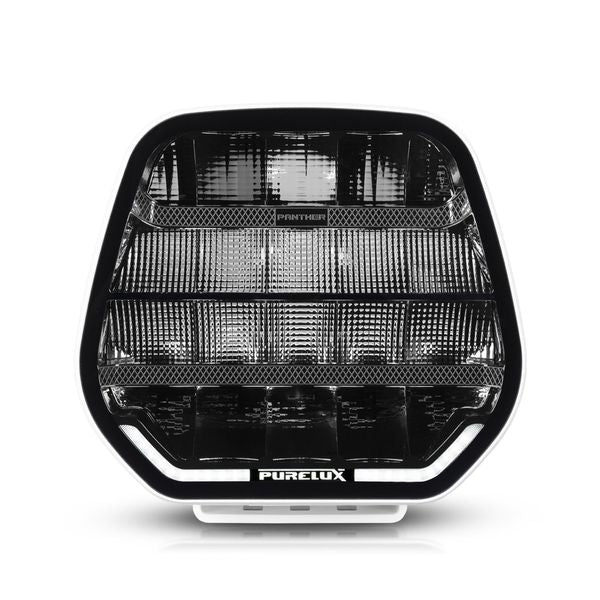 Purelux Panther 9 Valge - Vilkuriga / 23 cm / 210W / Ref. 25