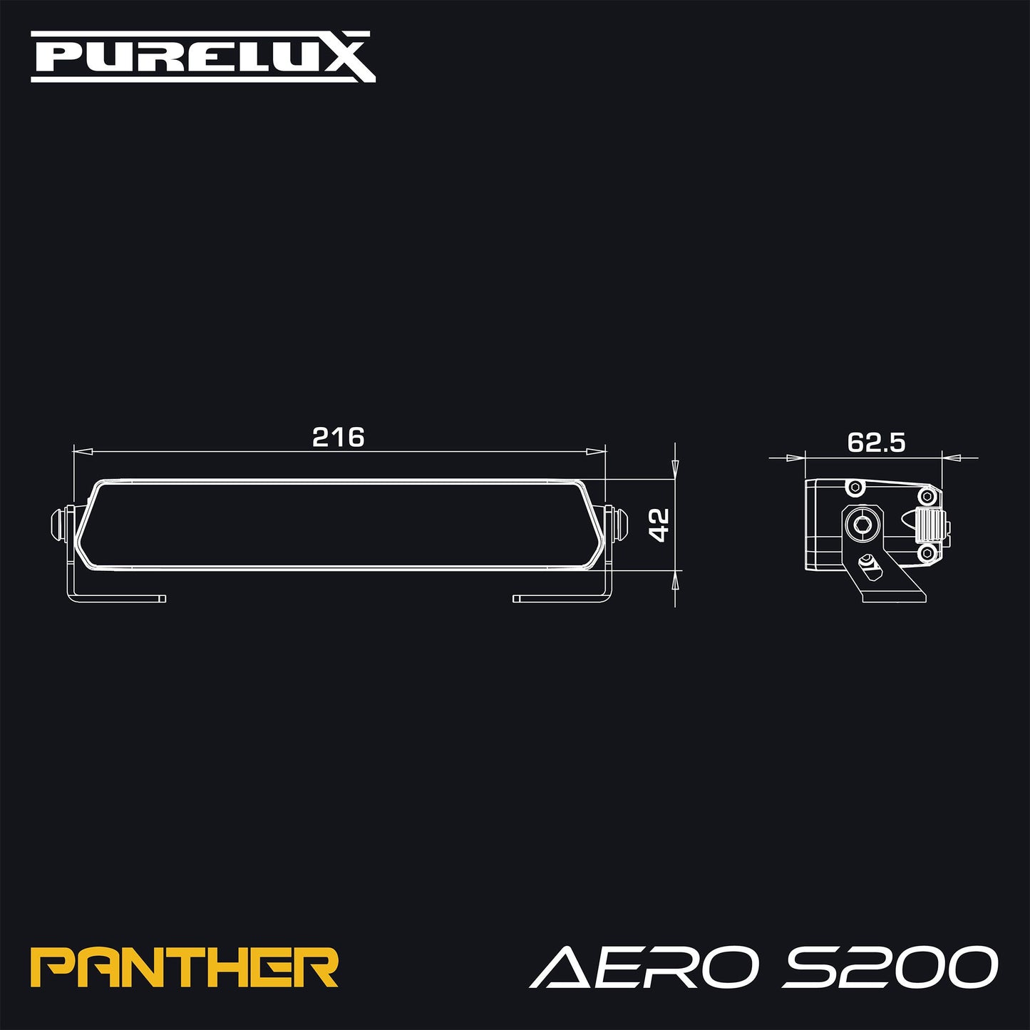 Purelux Panther Aero S200
