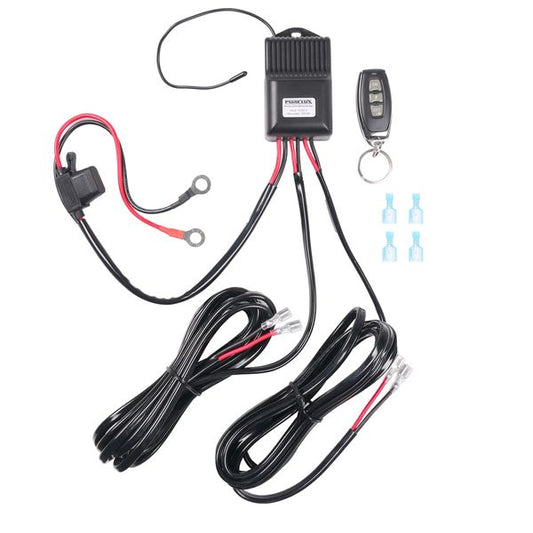 Remote-controlled wiring harness Purelux, 12/24V